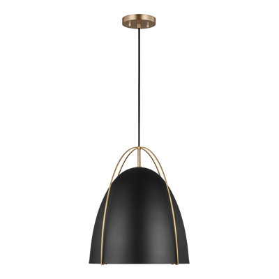 Luminaire suspendu conique à 1 lumière Nikki