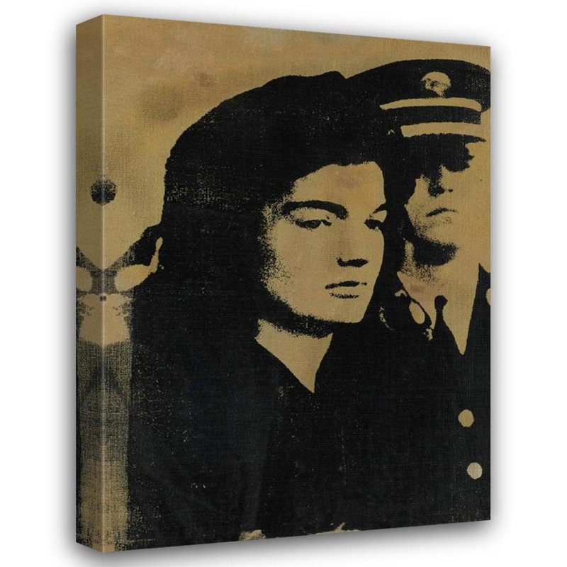 Jackie- With Guard (Facing Left), 1964, 48" H x 35" W