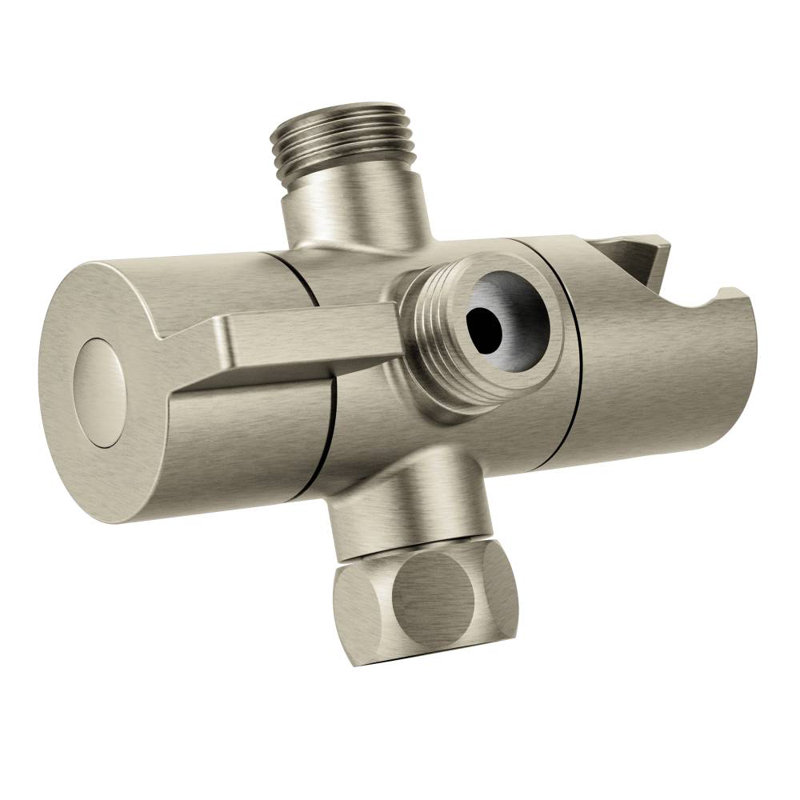 Moen® Shower Arm Diverter, Brushed Nickel