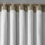 Andora Faux Silk Embroidered Window Valance-1945644566