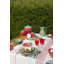 Strawberries Earthenware Beverage Dispenser