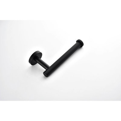 Distributeur de papier hygiénique 2 - Support de salle de bain mural en acier inoxydable noir mat Sus304 -