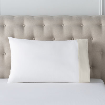 Mandalay Linen Cuff Percale Pillowcases