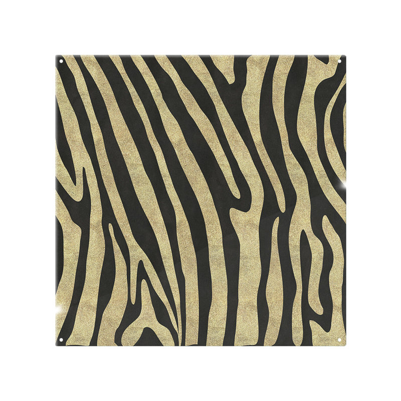 Zebra Splash Back, 50cm L x 60cm W
