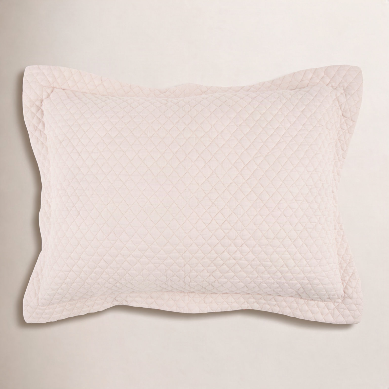 Teo Cotton Shams, King Sham, Pink