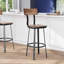Tabouret de bar 30 po Cecilia-1455881356