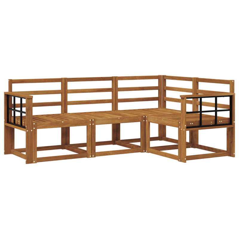 187.5cm Wide Patio Sectional Set