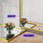Miroir rectangulaire en métal avec cadre en aluminium, miroir de salle de bain avec verre résistant-953616032-943546717