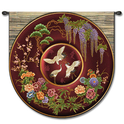 Abstract Cotton Tapestry