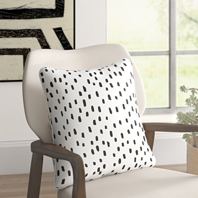 Manylath Animal Print Cotton Reversible Throw Pillow