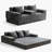 Boneless 4 In 1 Convertible Boneless Sofa Couch Foldable Floor Sofa Bed In A Box With 2 Cup Holders-621961491-621961517