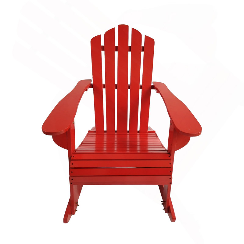 Chaise Adirondack inclinable en bois