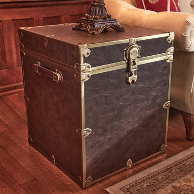 RHINO LUXURY FAUX LEATHER END TABLE