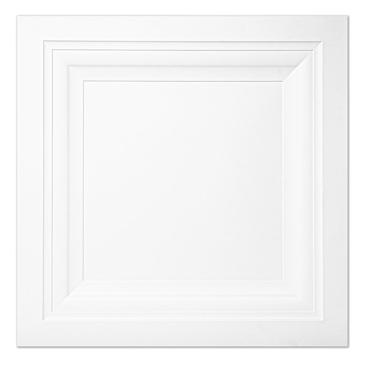 23.82'' L x 23.82'' W Matte PVC Drop-In Ceiling Tile