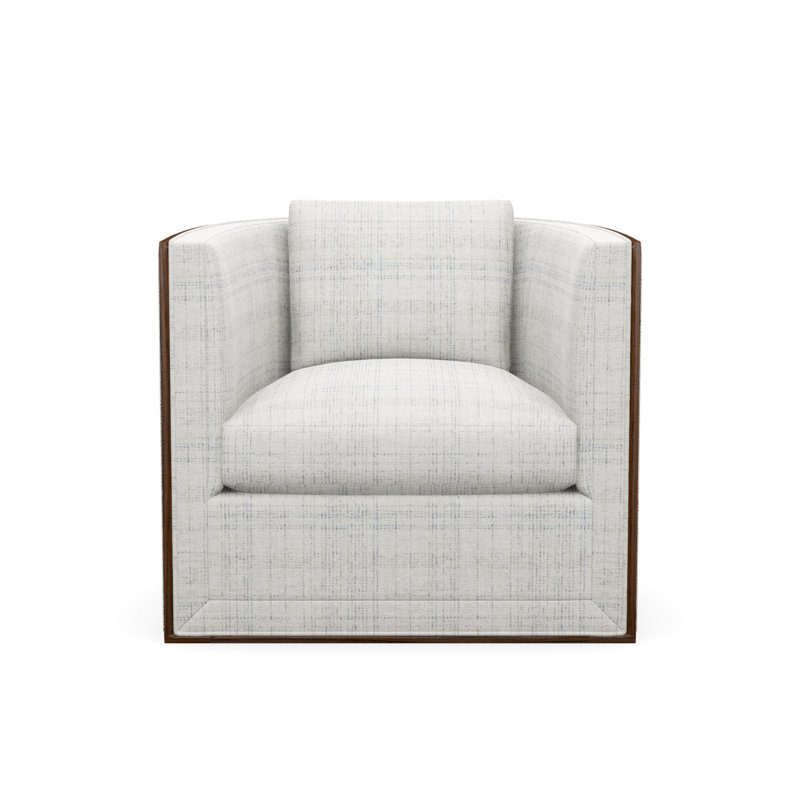 Chaise d'appoint Brett, Expresso, Galet Manchester