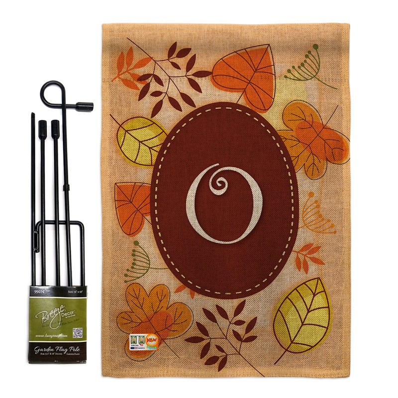 Drapeau de jardin 19 x 13 po Jemmison, O