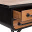 Hallas Metal Base Writing Desk