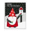 Gnome pour les Fêtes Birdhouse, estampe numérique, conception par Jilly Jack Designs-569183732-569183733