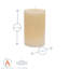 Vanilla Scented Pillar Candle-447935759