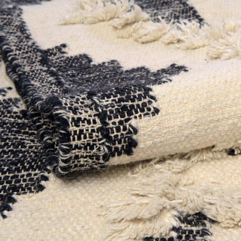 Annunciata Wool Moroccan Indoor Rug, Runner 2'2" x 5'1"