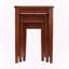 Ensemble de 3 tables gigognes noyer Regalia