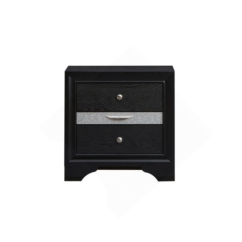 Table de chevet, Noir