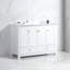 Meuble-lavabo de salle de bain abondant - 4 portes à fermeture douce et 2 tiroirs (excluant le lavabo en céramique)