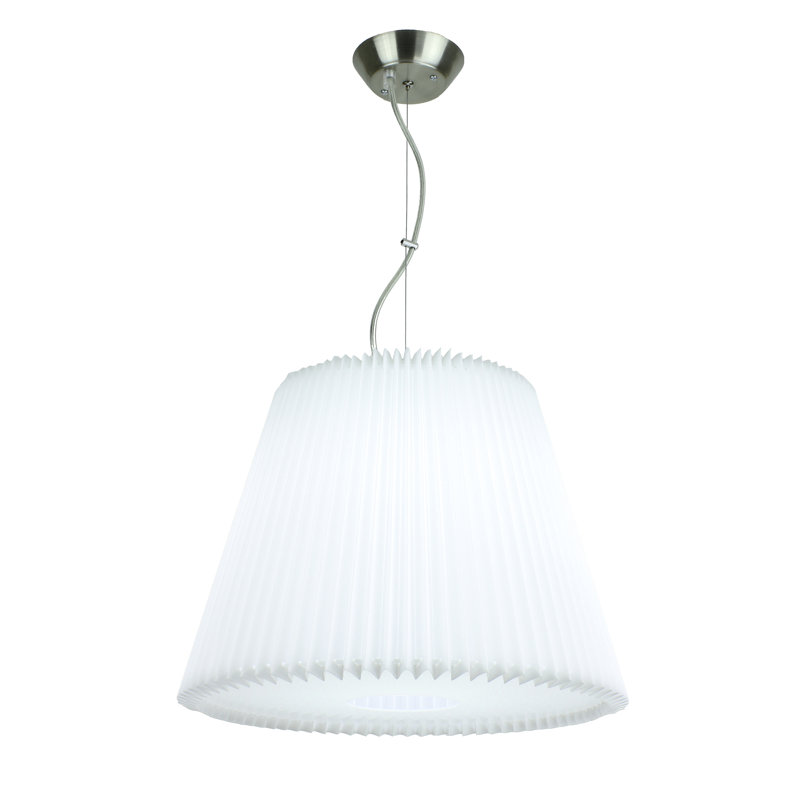 Luminaire suspendu 1 lumière à cône simple