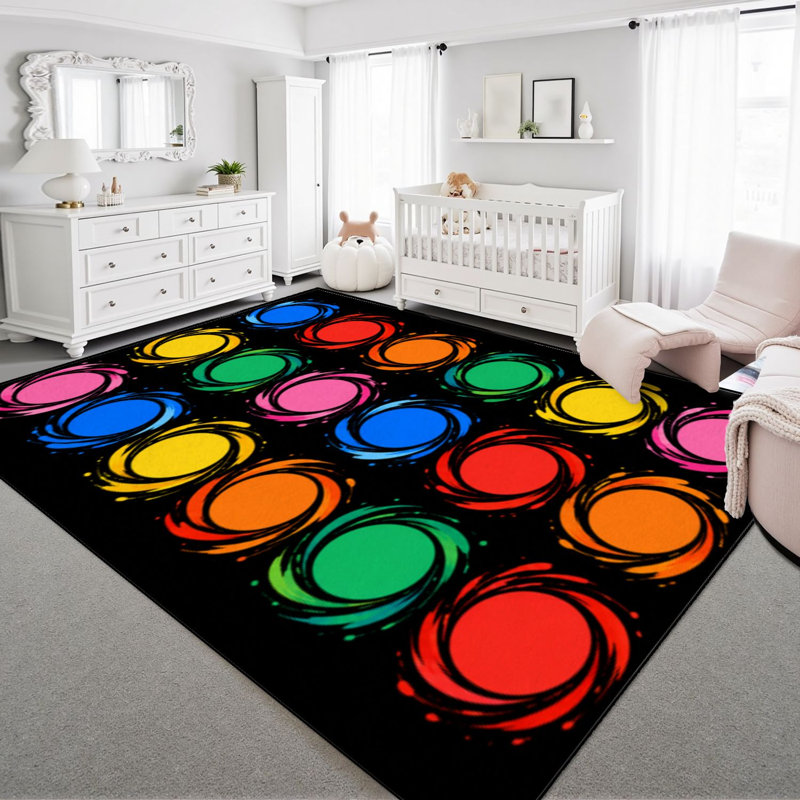 Tapis traditionnel lavable 8 x 10 x 8 po, 8 x 10 pi, Color4