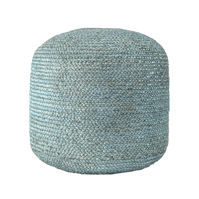 Mablethorpe Upholstered Pouf, Green