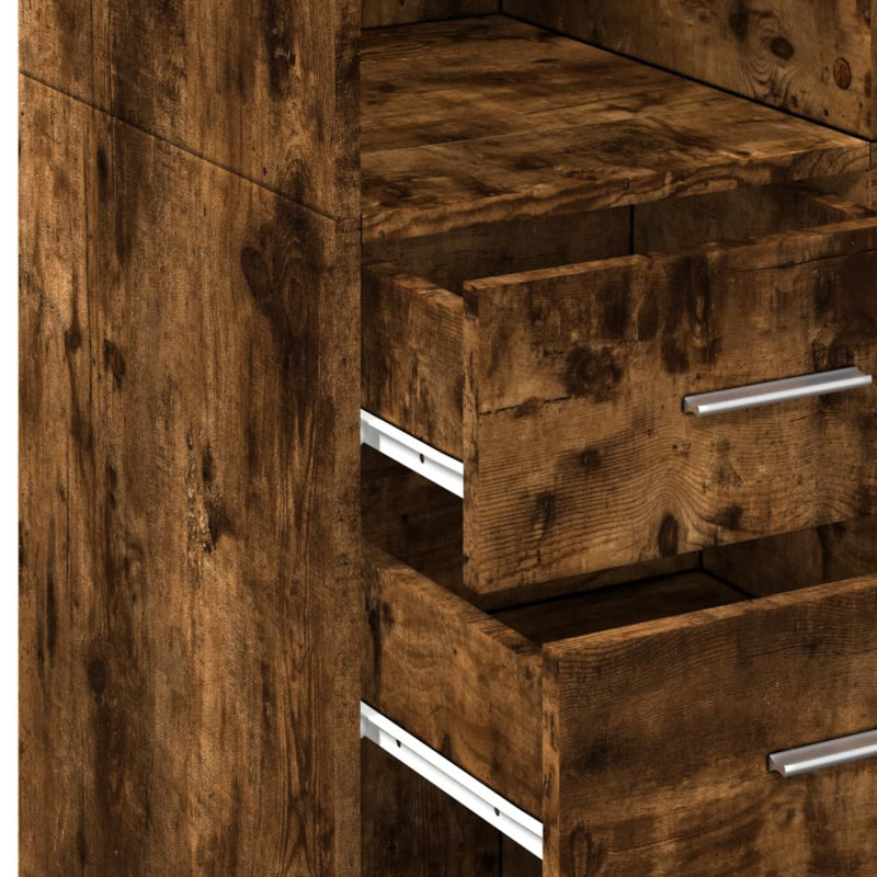 Alitzah 70cm Sideboard, Smoked oak