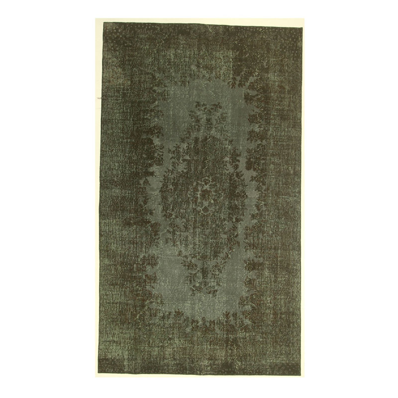Handmade Cotton and Wool Abstract Area Rug