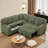 Pull-Out Queen Bed, Hidden 39"x23" Storage, USB-C + Cup Holders, Corduroy Wrap, 400 lb/Seat, Left/Right Bed Swap, 4-Carton Delivery-393867885