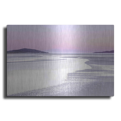 " Silver Silence " by Lynne Douglas Painting Print