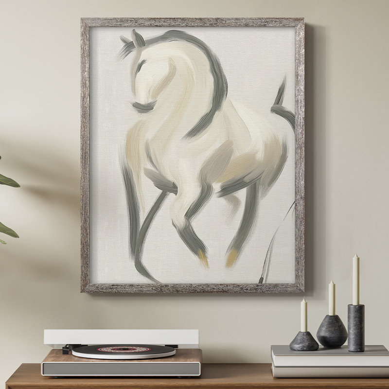 ANIMALS Series CECLX, reproduction d'art encadrée - bois massif
