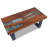 vidaXL Rectangular Coffee Table, Handmade, Solid Teak Wood