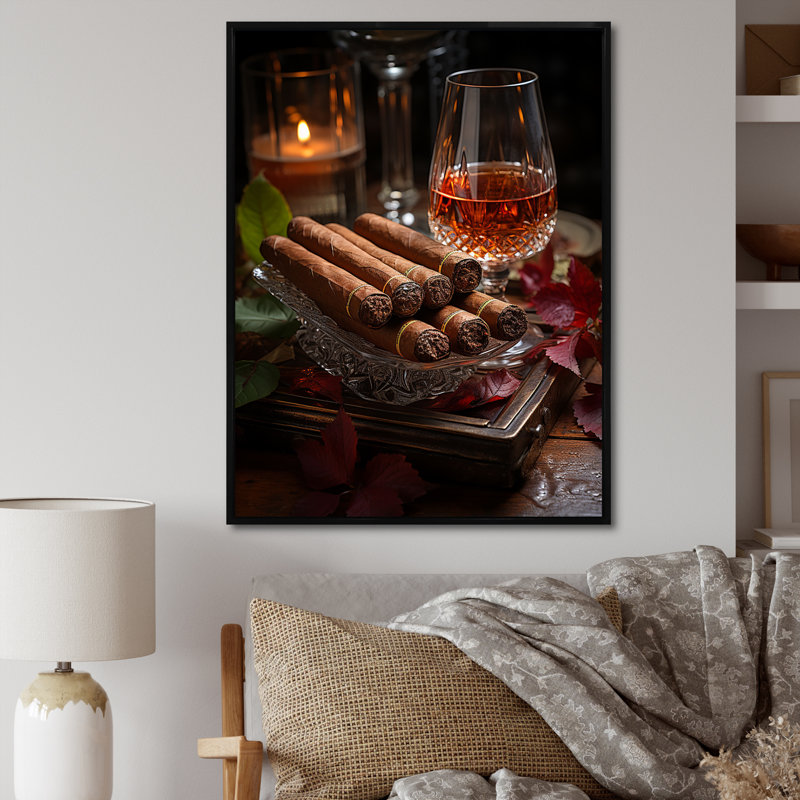 «Cuba Cigar Expression - Cuba Landscape», reproduction d'art sur toile encadrée, H 40 po x l 30 po x P 1,5 po