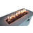 24'' H Concrete Propane/Natural Gas Outdoor Fire Pit Table-411089733