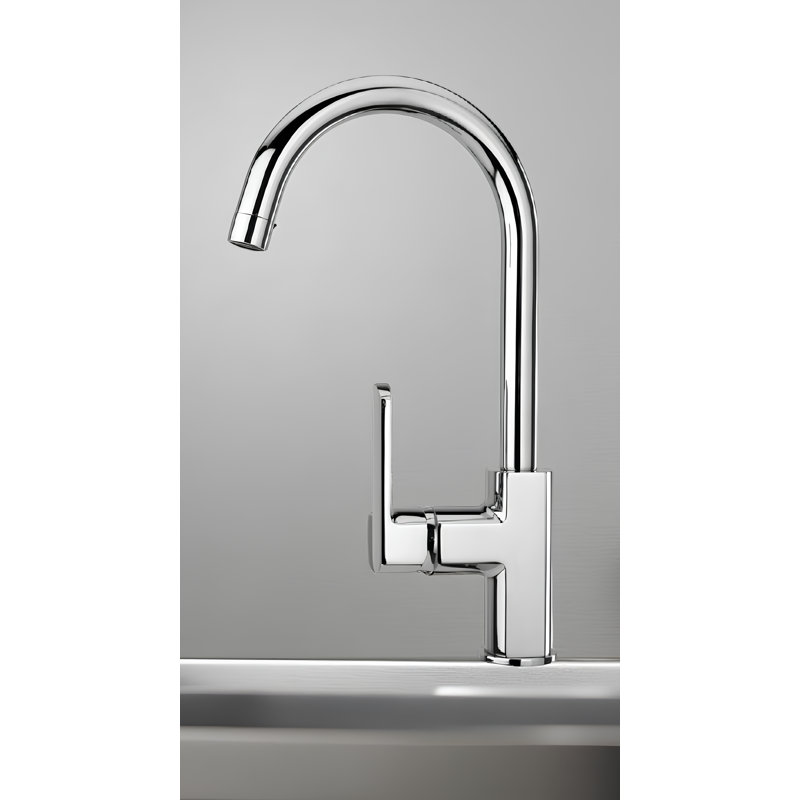 Piralla Ovo Kitchen Faucet, Chrome