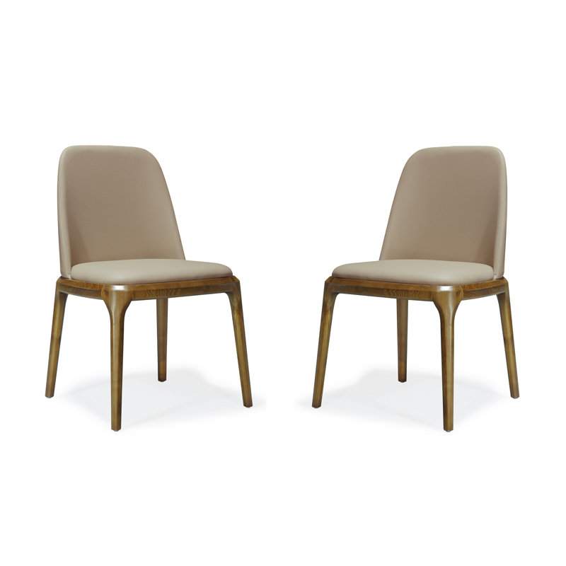 Shulman Upholstered Side Chair in Beige, 2