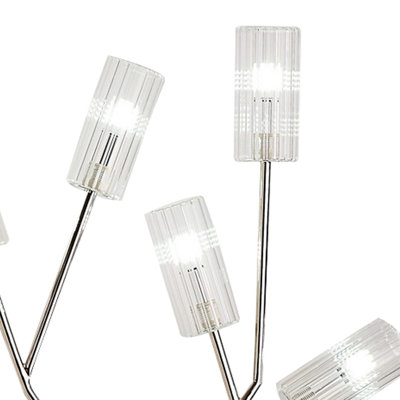 Eralia Nickel Floor Lamp