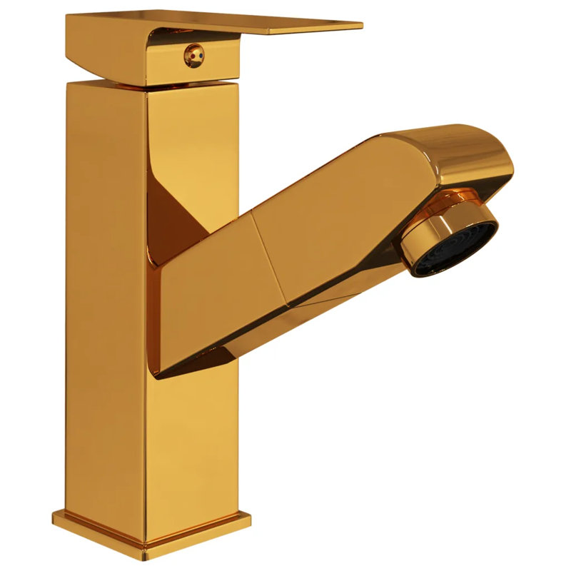 Karp Belfry Mono Basin Mixer, Gold