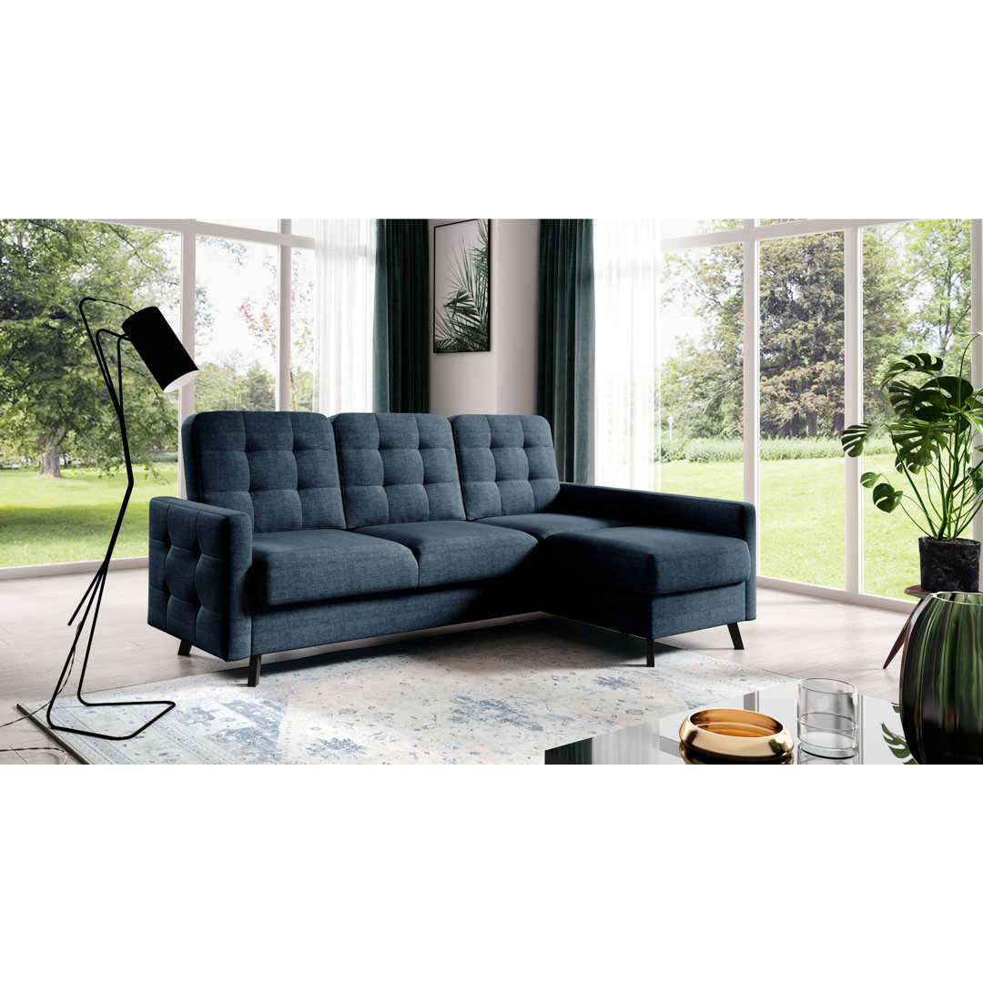 Ecksofa Garofalo mit Bettfunktion