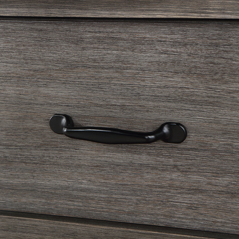 Ensemble de meuble-lavabo double 72 po Villareal, Gris classique
