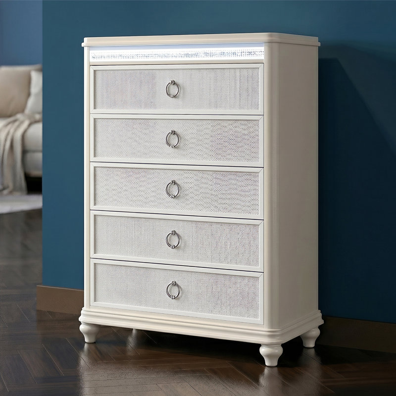 Ankara Chest White