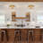 2-Light Drum Ribbed Glass Flush Mount-469464962