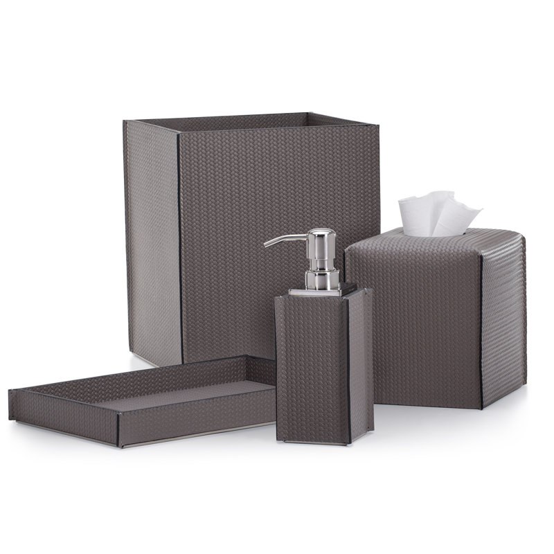 Piega Braid Soap / Lotion Dispenser, Gray