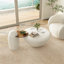 Ensemble de tables basses gigognes blanches