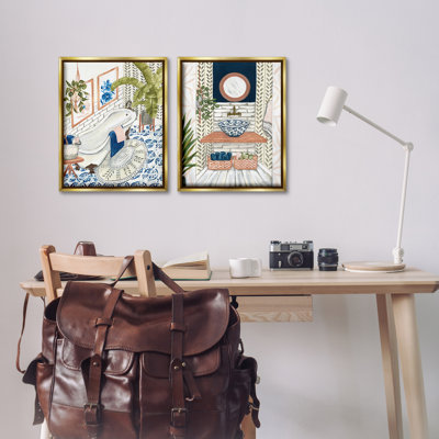 Ensemble de 2 flotteurs Boho Chic