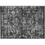 Oriental Area Rug in Gray